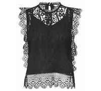 QS Damen 2162734 Blusentop mit Spitze, 9999, 34