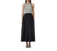 QS Damen 2163526 Maxi Kleid, Schwarz, M EU