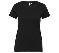 s.Oliver T-Shirt QS 2163612 Damen Baumwolle Rundhalsausschnitt Schwarz M