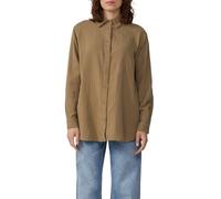 s.Oliver Bluse QS 2165941 (7854) Musselin Oversize Langarm Olivgrün Größe 44