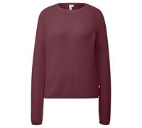 Strickpullover QS, Damen, Gr. S, rot, Obermaterial: 50% Baumwolle, 50% Polyacryl, casual, Pullover (83418251-S) rot
