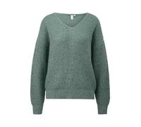 Strickpullover QS, Damen, Gr. M, grün (petrol), Obermaterial: 88% Polyacryl, 12% Polyester, casual, Pullover (74799839-M) petrol