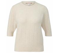 Weicher Kurzarm-Strickpullover XXL creme 2172034.02W0.XXL
