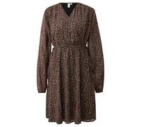 qs - Kleid schwarz|mehrfarbig - Gr. - 36