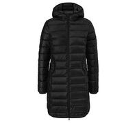 QS Damen 2173976 Steppmantel, Grey/Black, XS EU