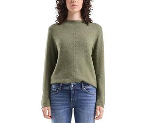 QS Damen 2174455 Pullover Langarm, Grey/Black, L