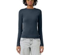 QS Damen 2175247 Langarmshirt, 5820_tiefblau, M EU
