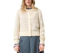 QS Damen 2183465 Strickjacke in Bouclé-Optik