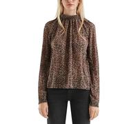 QS Damen Chiffonbluse Bluse Langarm