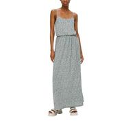 Maxikleid QS Gr. 42, N-Gr, grau (lt grey) Damen Kleider Freizeitkleider mit Raffung und verstellbaren Trägern (12530211-42)