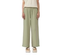 QS Damen Hose lang Musselin-Hose mit Weitem Bein