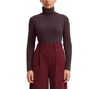 QS Damen Langarmshirt mit Rollkragen T-Shirt Langarm