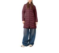 QS Damen Outdoor-Mantel - Regular Fit, leicht wattiert, Kapuze