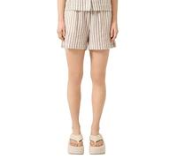 Luftige Streifenshorts aus Baumwolle mit Futter 36 braun|beige 2181311.89G0.36
