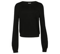 Strickpullover mit Struktur aus Viskosemix S schwarz 2150188.9999.S