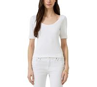 Geripptes Halbarmshirt XXL weiß 2180371.0100.XXL
