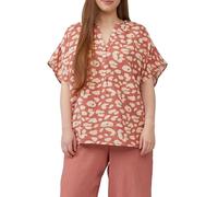 QS Doubleface-Bluse mit Raffung