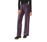 Elastische Wide Leg-Hose in Cordoptik 36 lila
