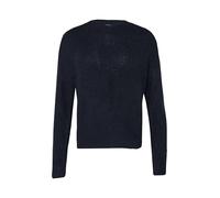 QS Flauschiger Strickpullover mit Ajourmuster