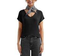 Fließendes Oversize-Shirt mit Rippstruktur S pink 2170585.4418.S