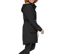QS Gefütterter Parka mit Kapuze schwarz S