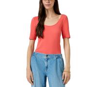 Geripptes Halbarmshirt XS rot 2180371.3101.XS