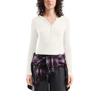 Geripptes Longsleeve S creme 2174396.0200.S