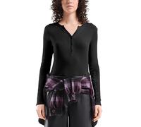 Geripptes Longsleeve XL schwarz 2174396.9999.XL