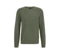 QS by s.Oliver Gewaschener Strickpullover Mit Rollsaum für Herren - S