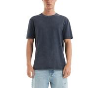 Gewaschenes Basic-T-Shirt XL blau 2169548.5884.XL