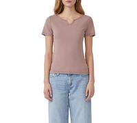 Gewaschenes RIPP-Shirt im Slim Fit Altrosa XXL