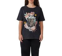 QS Gewaschenes T-Shirt im Oversized Fit