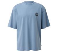 Q/S designed by - Gewaschenes T-Shirt im Relaxed Fit blau - Gr. - M