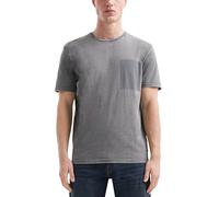 Gewaschenes T-Shirt mit Kontrast-Detail XL grau 2171867.9839.XL