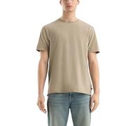 Gewaschenes T-Shirt mit Rollkante XL blau 2169793.5529.XL