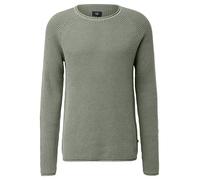 Grobstrickpullover mit Wascheffekt und Rollkante XXL Grün 2170367.7380.XXL
