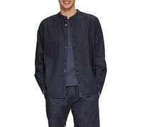 QS Hemd aus Leinenmix mit Garment Dye