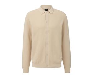 qs - Hemd beige - Gr. - XL