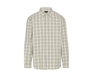 qs - Hemd beige|grau - Gr. - L