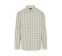 qs - Hemd beige|grau - Gr. - XXL