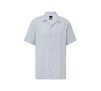 Resorthemd in strukturierter Ware mit Seersucker-Effekt L blau 2168226.5022.L