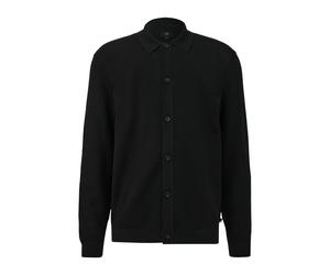 qs - Hemd schwarz - Gr. - L