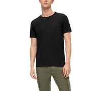 QS Herren 2141633 T-Shirt, Schwarz, M EU