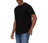 Q/S designed by - T-Shirt mit Rundhalsausschnitt schwarz - Gr. - XL