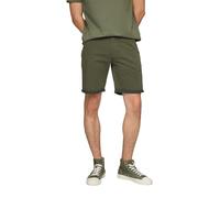 QS Chino-Shorts aus Baumwolle mit fixiertem Umschlag