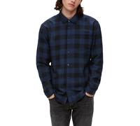 QS Herren 2148917 Hemd, blau 58N0, XL