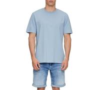 QS Herren 2149313 Logoshirt, blau 53D0, S