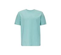 QS Herren 2149313 Logoshirt, türkis 61D0, M