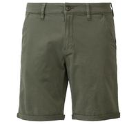QS Herren 2165153 Chino Bermuda, olivgrün, 36