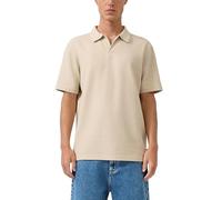 qs - Polo-Shirt beige - Gr. - XL